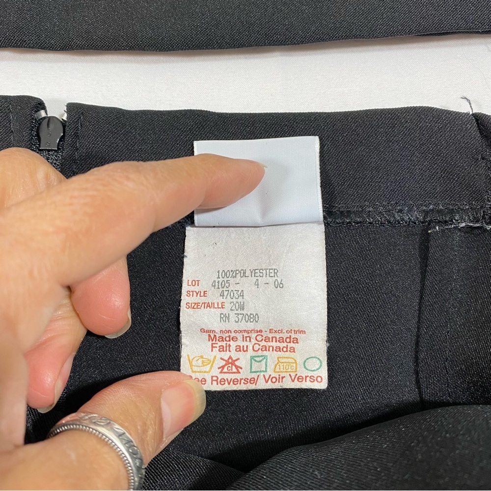 Giorgio Fiorlini Plus Collection Skirt Shirt Two Piece Black Semi-Formal… - Picture 9 of 16